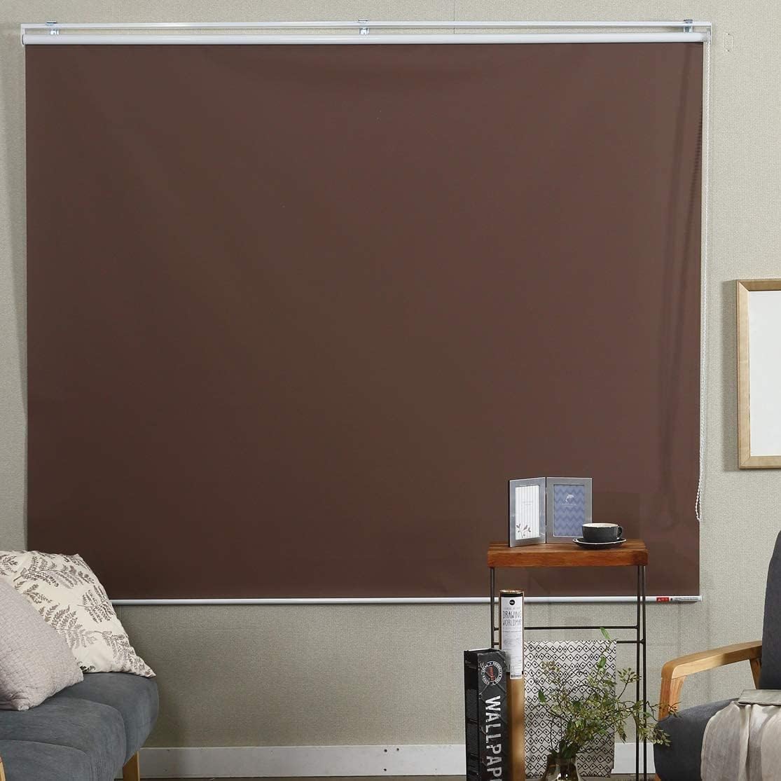 爆買い新品 日本製 ロールスクリーン オーダー 1cm単位 遮光2級 防炎